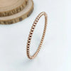 SearchFindOrder RoseGold Beaded Bracelet