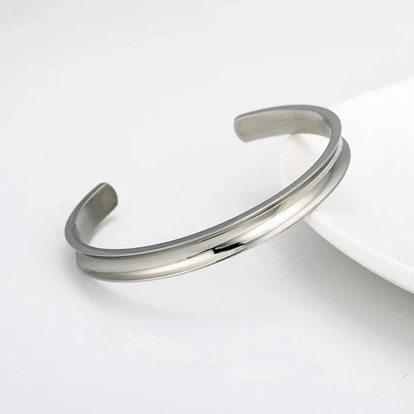SearchFindOrder Shaped Stainless Steel Hair Band Bracelet