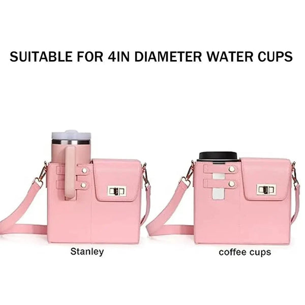 SearchFindOrder Shoulder Bag With Bottle Water Holder