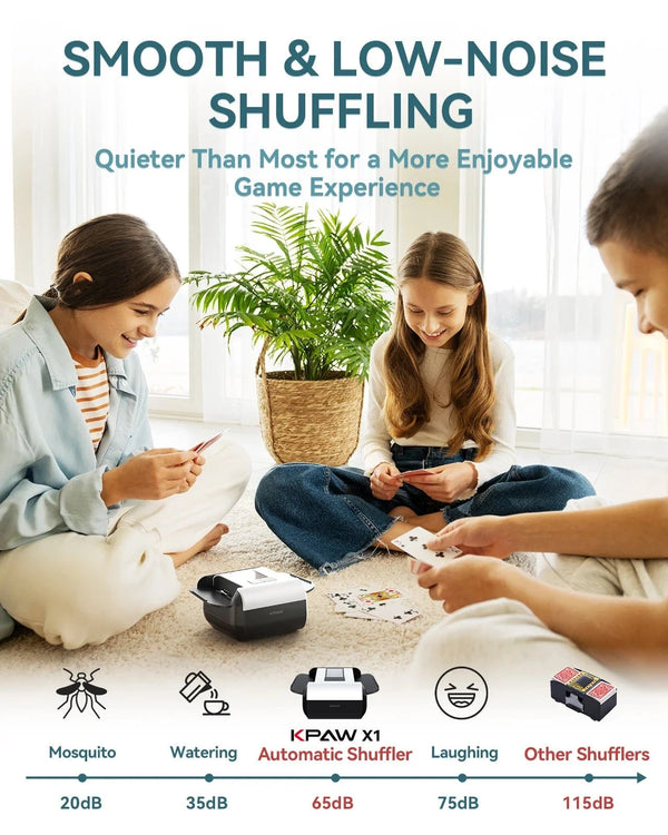 SearchFindOrder Shuffler Automatic Card Shuffler