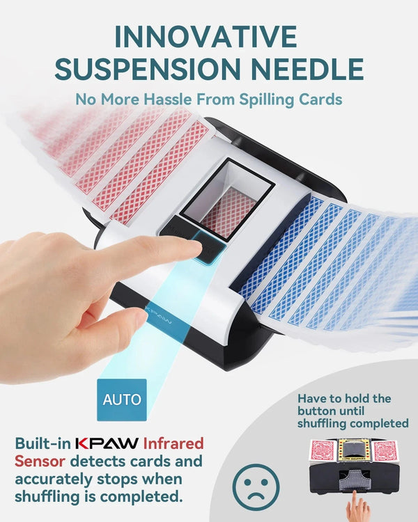 SearchFindOrder Shuffler Automatic Card Shuffler