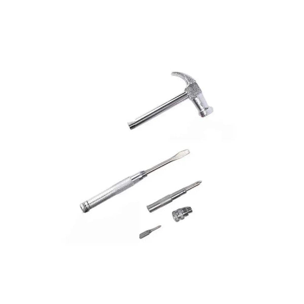 SearchFindOrder Silver / CHINA 5-in-1 Hammer with Built In Screw Drivers