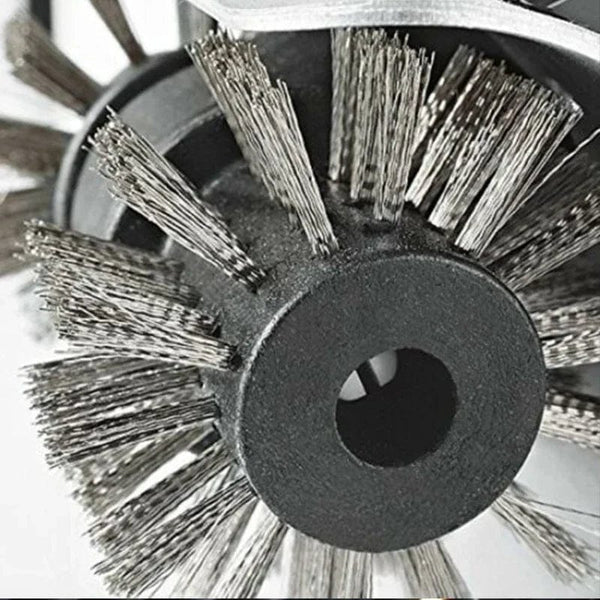 SearchFindOrder Silver Electric Grill Cleaning Brush