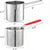 SearchFindOrder Silver Kitchen Deep Frying Pot 304 Stainless Steel