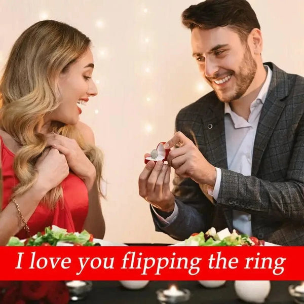 SearchFindOrder Silver Steel Alloy Love You Ring