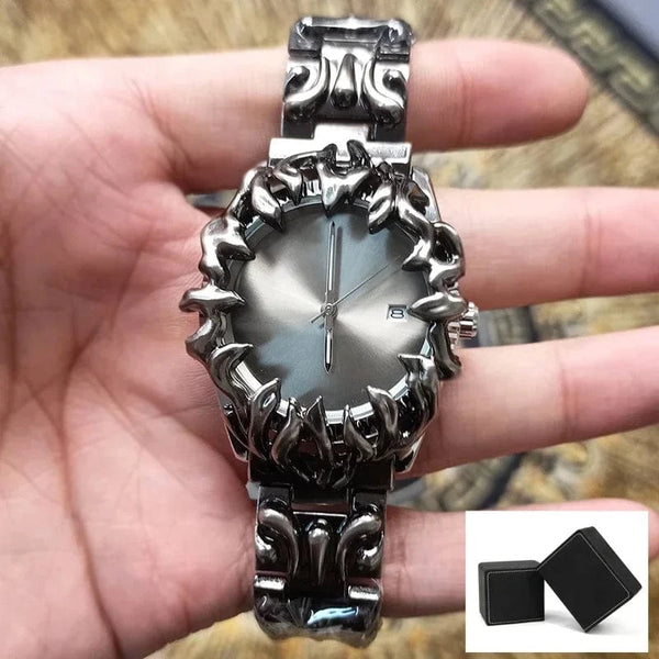 SearchFindOrder Silver with box Retro Claw Watch