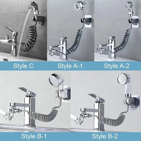 SearchFindOrder Sink Shower Kit Wall-Mounted Faucet Sprayer System