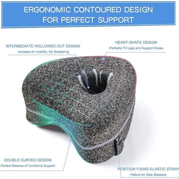 SearchFindOrder Sleeping Orthopedic Body Memory Foam Leg Pillow