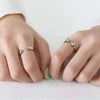 SearchFindOrder Sliver Cute Cat Paw Print Ring