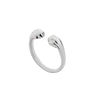 SearchFindOrder Sliver Cute Cat Paw Print Ring