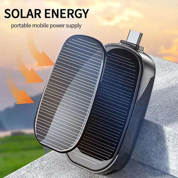 SearchFindOrder Solar Power Bank Mini Portable Charger