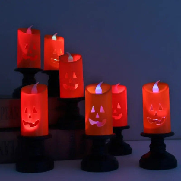 SearchFindOrder Spooky Glow Halloween Spider Candlelight Delight