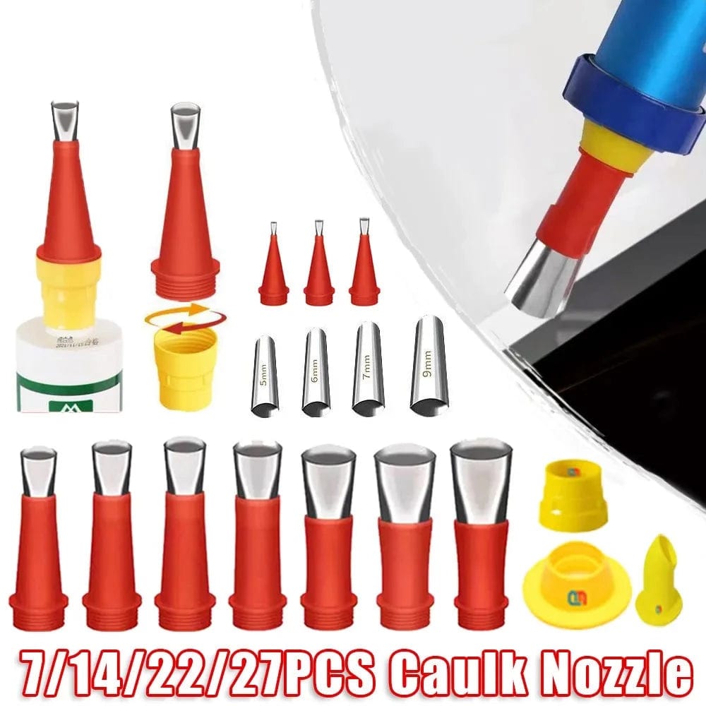 StainlessSteel Reusable Caulking Nozzle Applicators SearchFindOrder