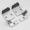 SearchFindOrder Stainless Steel Stealth Guard Robust Door Stopper, Suction & Wall Protection System