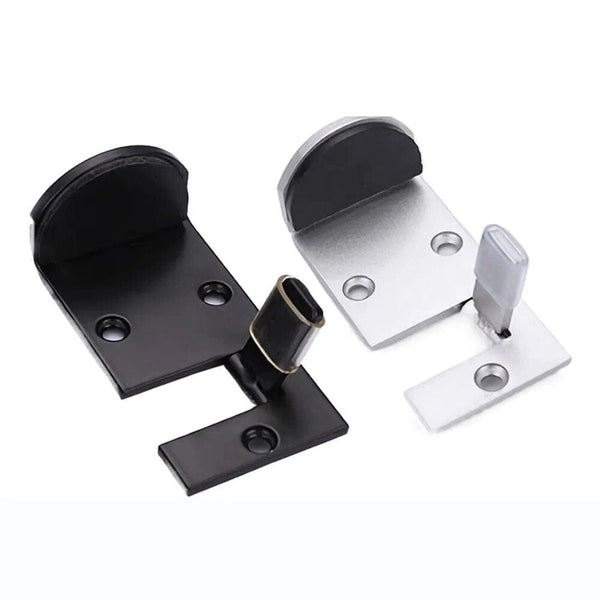 SearchFindOrder Stainless Steel Stealth Guard Robust Door Stopper, Suction & Wall Protection System