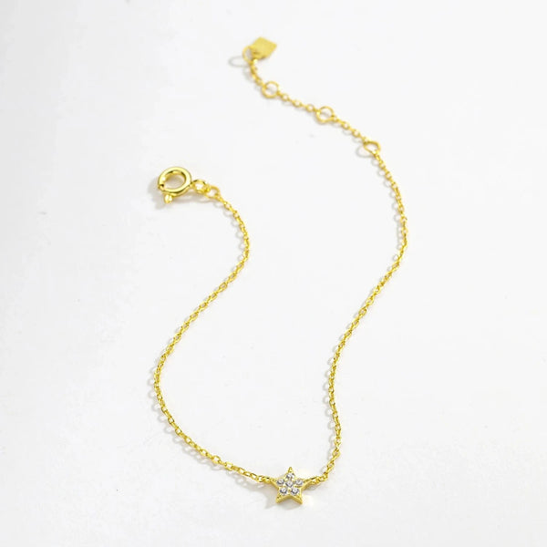 SearchFindOrder Star Linked Bracelet