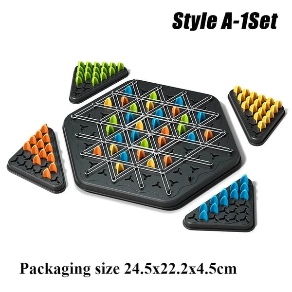 SearchFindOrder Style A-1Set Geometry Chain Chess Puzzle Triangle Game