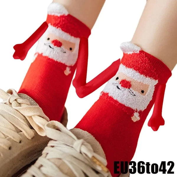 SearchFindOrder StyleC 03 1Pair 2 PCS Playful Magnetique Gaze Harmony Socks Black & White Edition