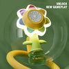 SearchFindOrder Sunflower Shaped Portable Electric Bubble Maker Toy