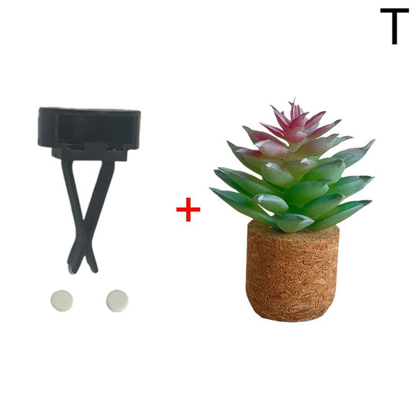 SearchFindOrder T 3D Artificial Plants Shape Innovative Car Fragrance Sculpt