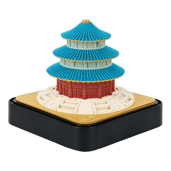 SearchFindOrder Temple calendar1 / China 3D Memo Block Calendar
