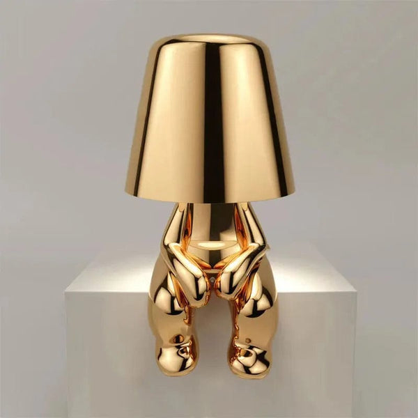 SearchFindOrder Thinker lamp 03 Resin LED Table Lamp Cartoon Thinker Design