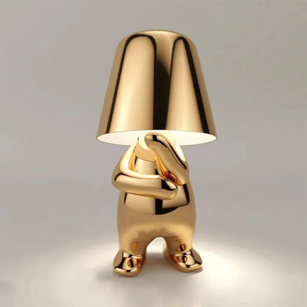 SearchFindOrder Thinker lamps 04 Resin LED Table Lamp Cartoon Thinker Design