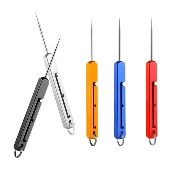 SearchFindOrder Titan Pick Portable Titanium EDC Retractable Toothpick