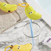 SearchFindOrder Toothbrush Head Cover & Toothpaste Dispenser
