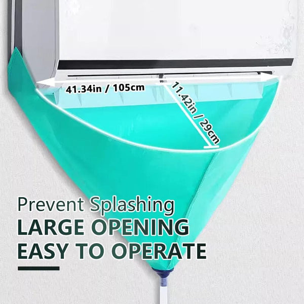 SearchFindOrder Total Care HVAC Maintenance System Leak-Proof Cover & Tool Set for Effortless Air Conditioner Cleaning