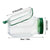 SearchFindOrder Transparent Green All-In-One Fresh Salad Bowl