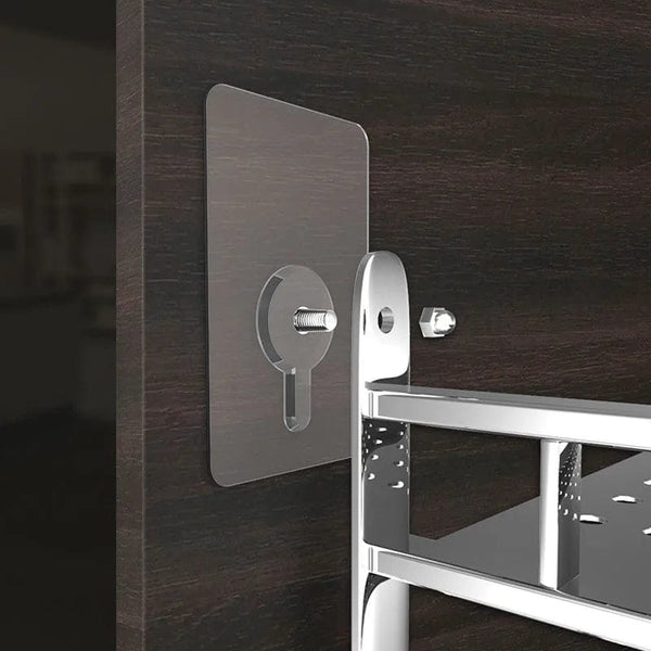 SearchFindOrder Transparent Heavy Duty Wall Hooks Screw Stickers