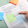 SearchFindOrder Transparent Waterproof Sticky Note Pads