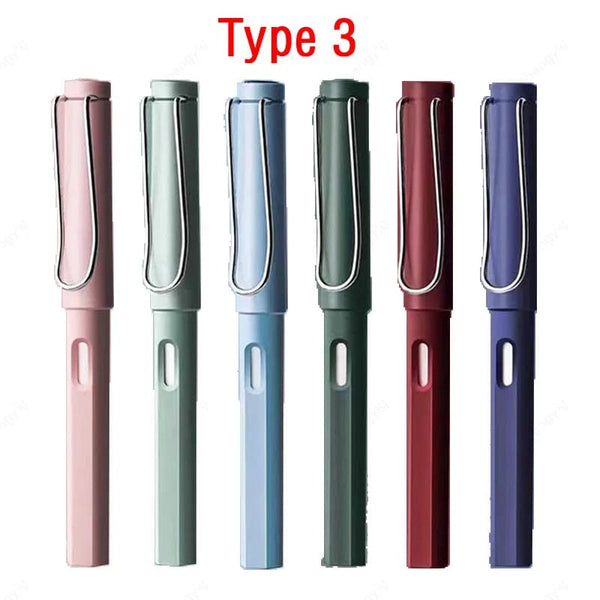 SearchFindOrder Type 3 Magic Flow 6-Piece Infinite Inkless Fountain Pen Set for Art, Sketching, and Kids' Gifts