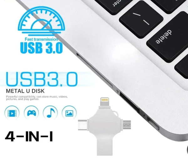 SearchFindOrder Universal Transfer Pro 4-in-1 Ultra Storage Flash Drive
