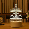 SearchFindOrder USB Warm White / muma 3D Acrylic LED Lamp with Romantic Love Design for Home