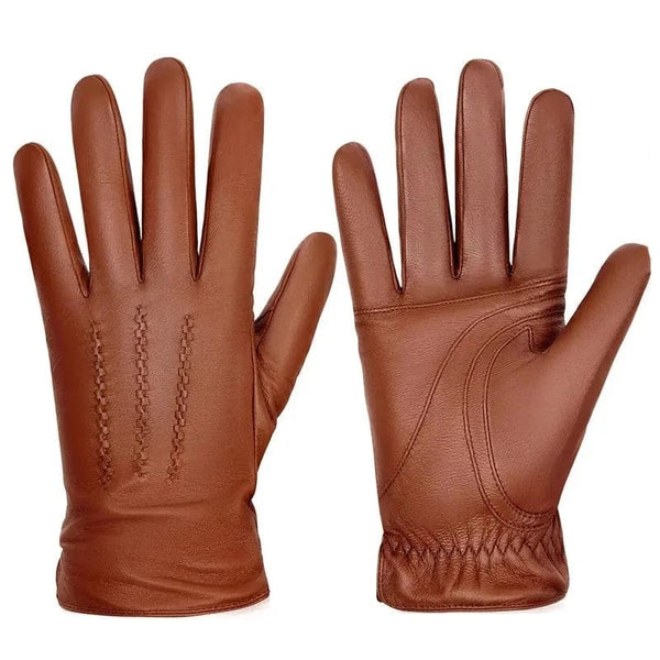 SearchFindOrder Velvet Touch Winter Charm Leather Gloves Luxe Edition
