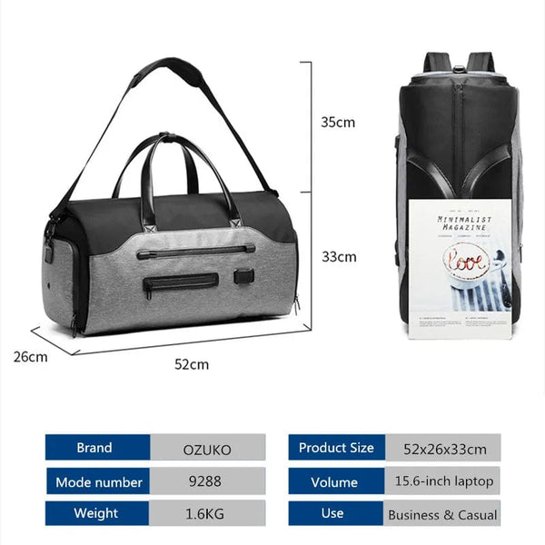 SearchFindOrder Ventura Voyager Deluxe Foldable Travel Bag