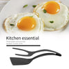 SearchFindOrder Versatile 2-in-1 Grip Flip Tongs for Handling Eggs, French Toast, Pancakes, Omelets, and More