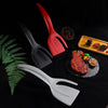 SearchFindOrder Versatile 2-in-1 Grip Flip Tongs for Handling Eggs, French Toast, Pancakes, Omelets, and More