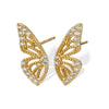 SearchFindOrder W80017-GG / CHINA Butterfly Wing Earrings