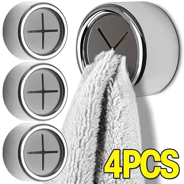 SearchFindOrder Wall Mounted Bathroom Organizers Towel Holder