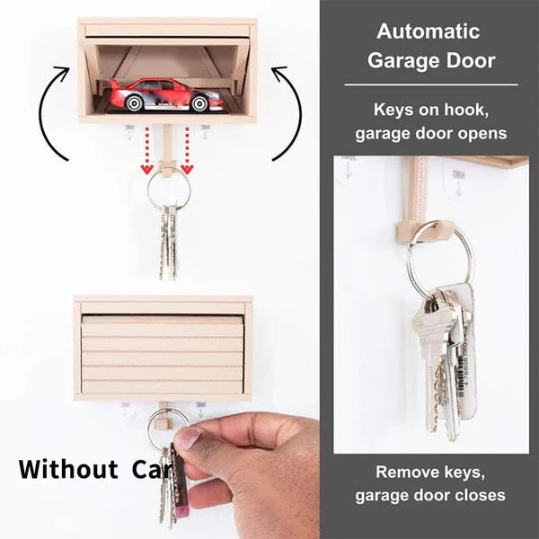 SearchFindOrder Wall-Mounted Car Garage Key Holder