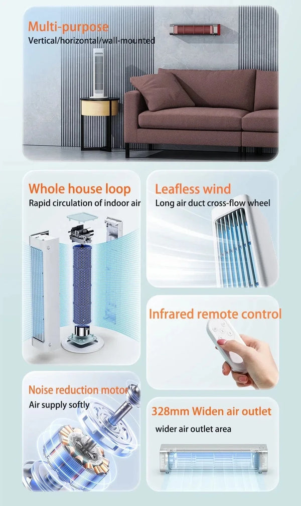 SearchFindOrder Wall Mounted Fan