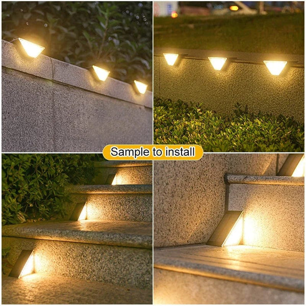 SearchFindOrder Waterproof Solar Step and Stair Lights