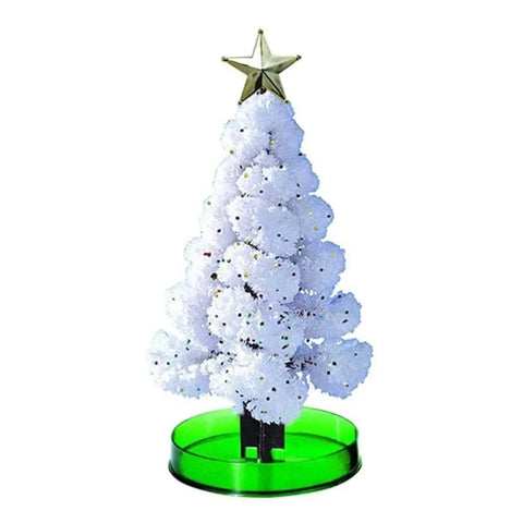 SearchFindOrder WHITE / 0.6M 3-in-1 Magic Growth Christmas Tree Kit DIY Festive Fun for Adults and Kids