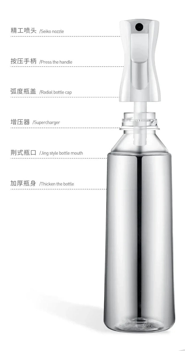 SearchFindOrder White-200ml Continuous Mist Hair Spray Bottle