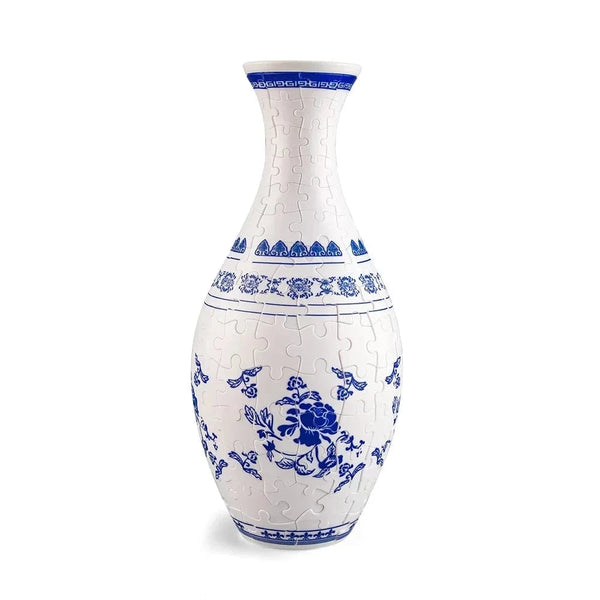 SearchFindOrder white 3D Puzzle Vase