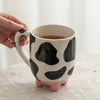 SearchFindOrder White / 401-500ml Cute Cartoon Ceramic Cup