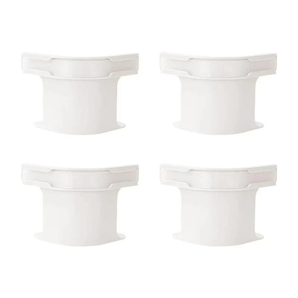 SearchFindOrder White 4pcs Heavy Duty Bed Sheet Corner Clips